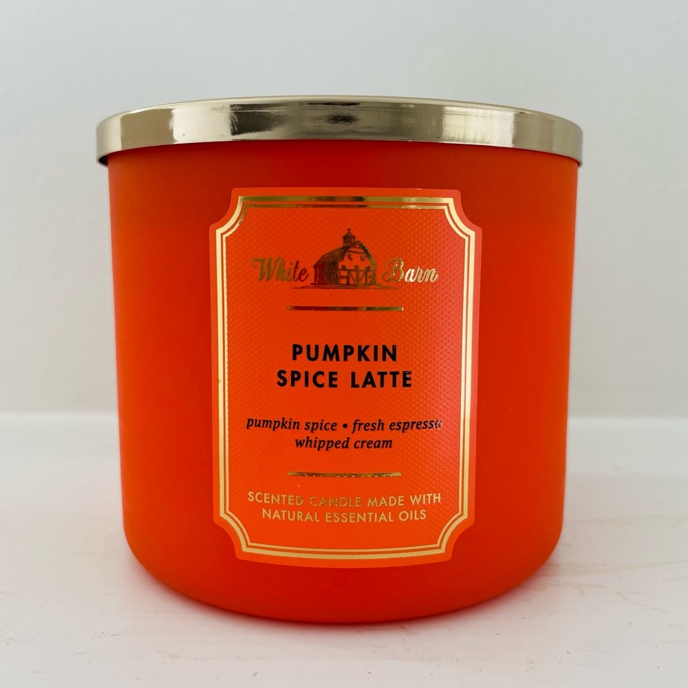 SALE!!! Bath and Body Works BBW Pumpkin Spice Latte Candle